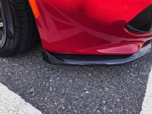 Alfa Romeo 4C Carbon Fiber Front Splitter Kit 